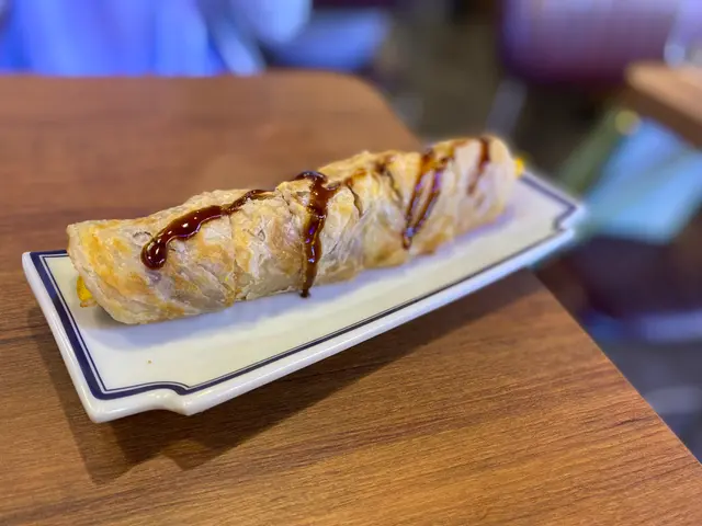 奶油芋泥肉鬆超司蔥抓餅