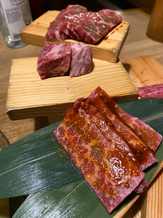 牛肋骨肉五品盛合