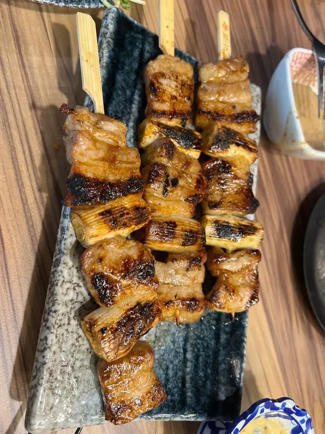 惹味京蔥豚肉串