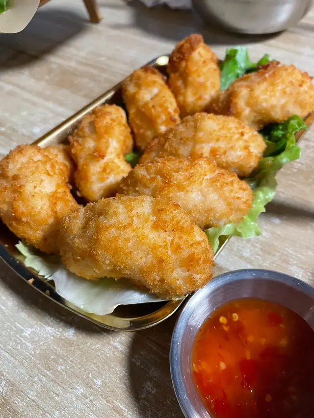 超彈牙咬落脆口，一食就知新鮮蝦打⋯大大件抵食