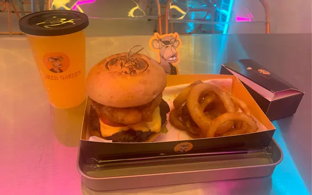 日式芥末炸雞漢堡