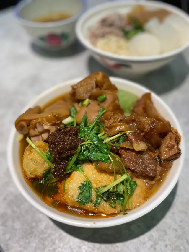 自選車仔麵(4餸)