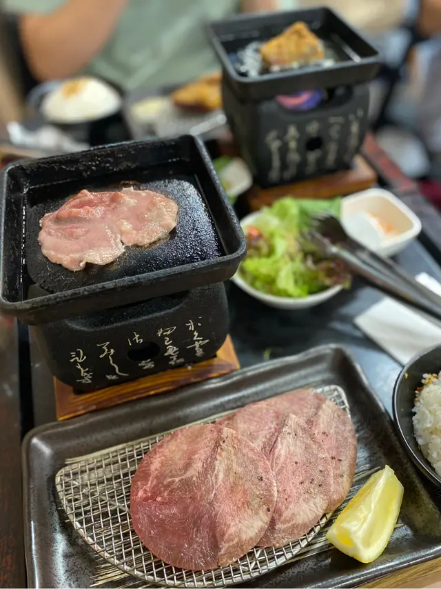 石燒牛舌定食