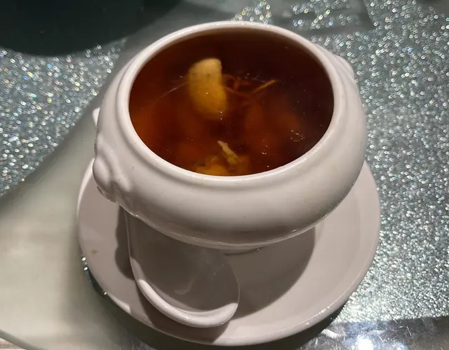 蟲草花螺頭雞湯