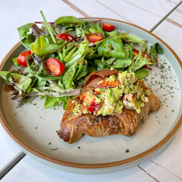 Lobster croissant