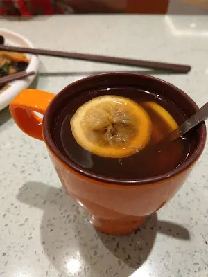 熱檸檬茶