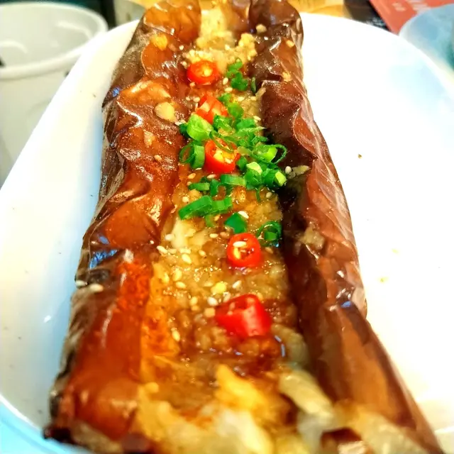 蒜蓉烤茄子