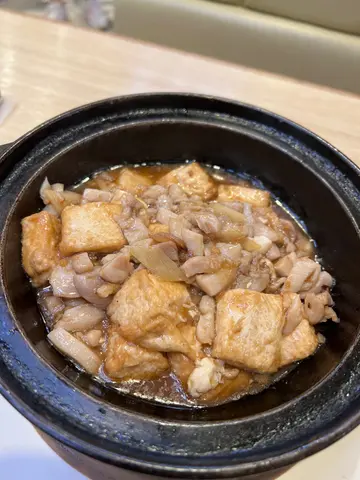 鹹魚雞粒豆腐煲