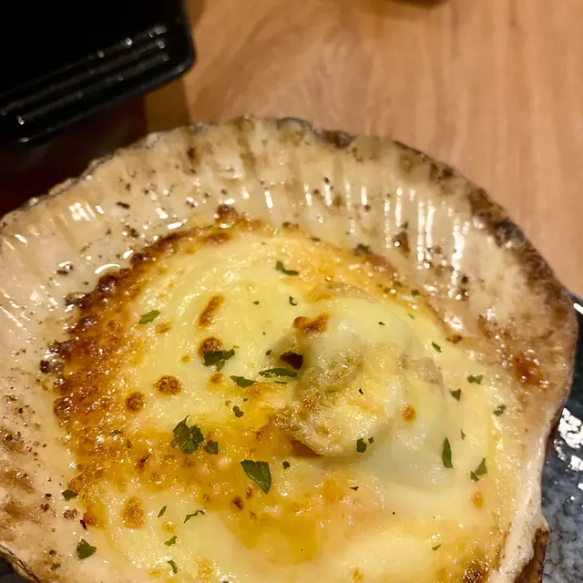 三文魚籽黄金醬燒元貝