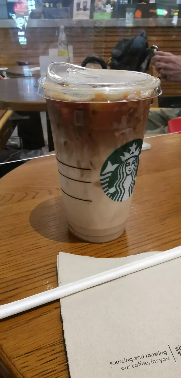 秋栗燕麥奶咖啡