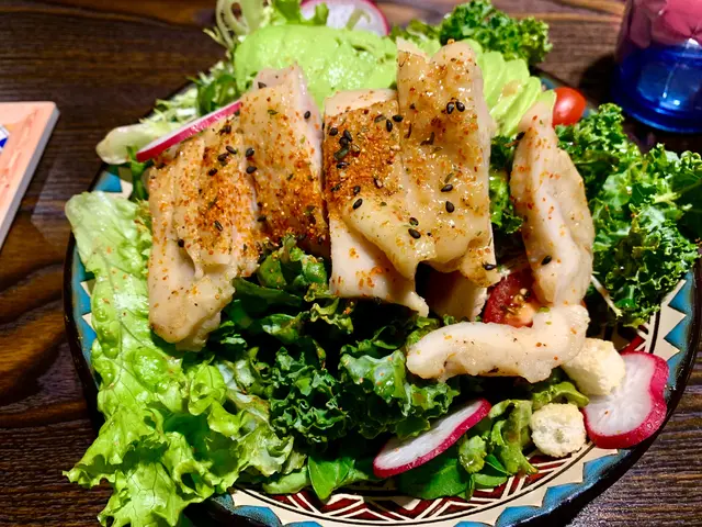 羽衣甘藍牛油果雞扒沙律