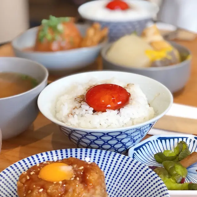 月見博多地雞團子