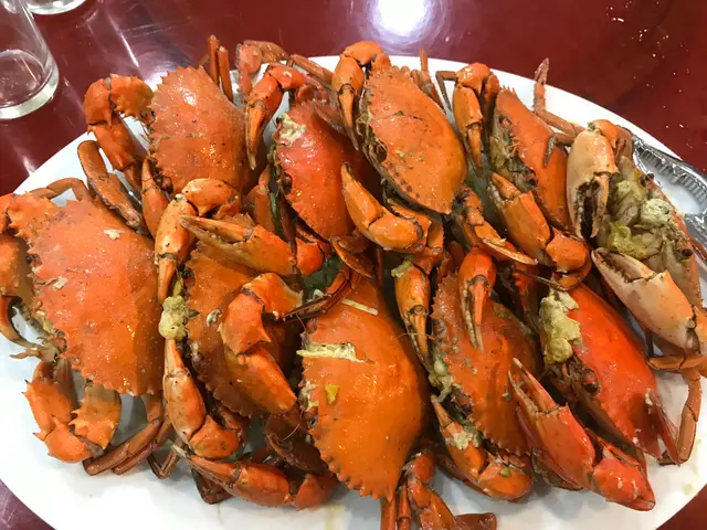 牛油鹽焗奄仔蟹