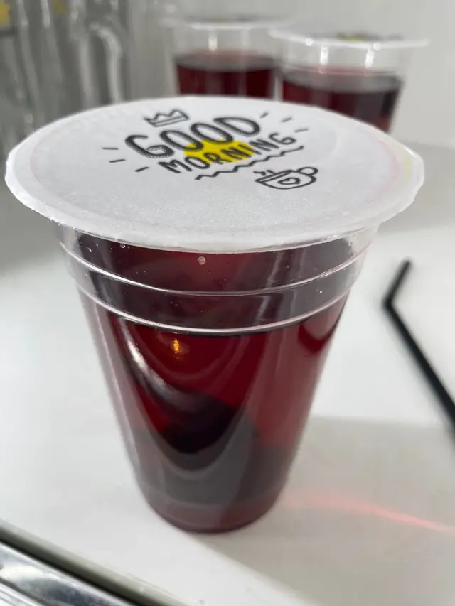 自家製洛神花山楂甘草茶