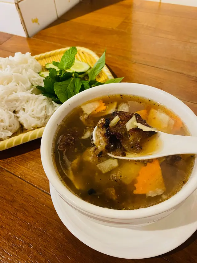 炭燒豬肉伴越南檬粉 Bun Cha Hanoi