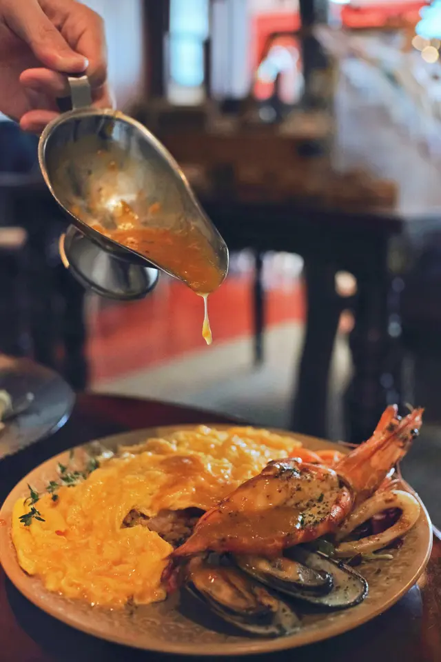 海鮮蕃茄醬蛋包飯