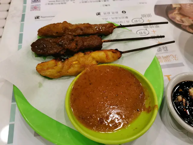 馬來沙爹串燒雞＋牛