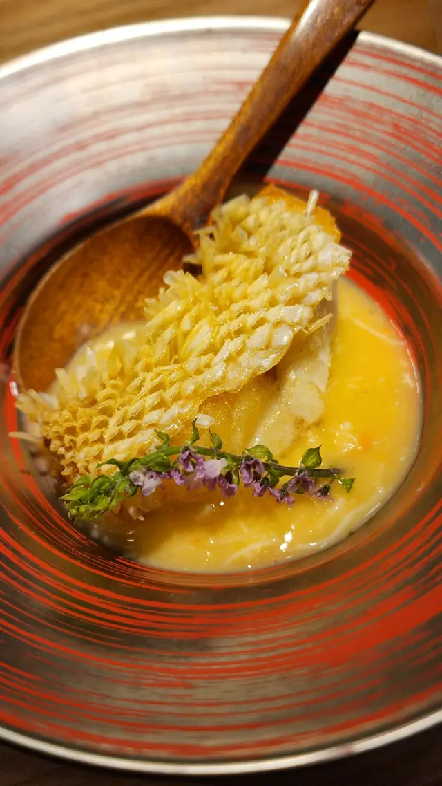 立鱗金鯛魚 海鮮湯加蟹肉