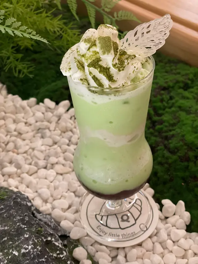 抹茶豆腐紅豆沙沙冰