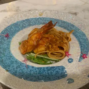 仙台产虎虾配虾乳意粉