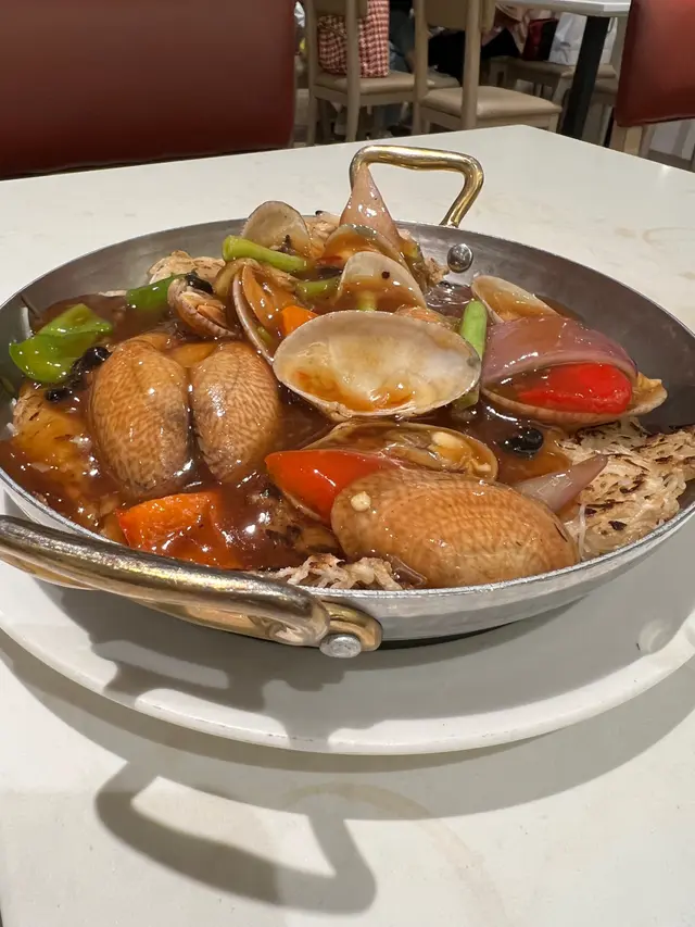 穫仔豉椒炒蜆炒米粉