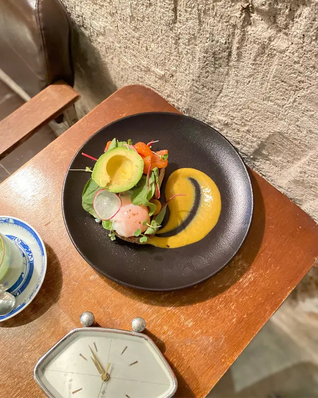 Avocado  Smoked  Salmon  Onsen  Egg  Sourdough