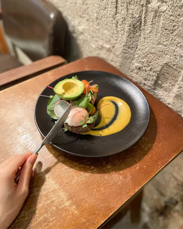 Avocado  Smoked  Salmon  Onsen  Egg  Sourdough