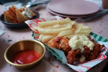 日式南蠻雞配薯條🍟