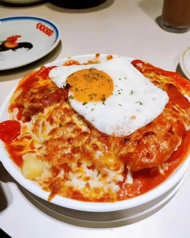 太陽蛋芝士焗猪扒飯