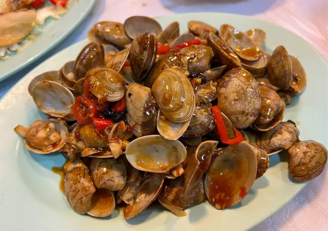 豉椒炒蜆