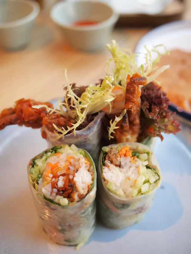 香脆軟殼蟹紙米卷