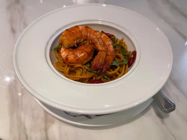 Tiger Prawns Pasta