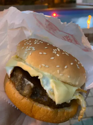 芝士蛋汉堡