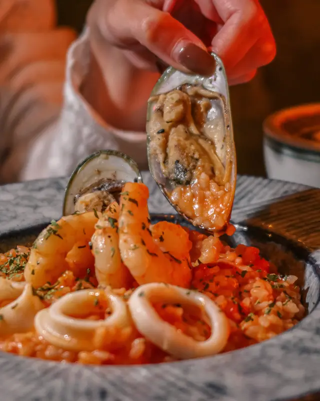 意大利蕃茄海鮮燴飯