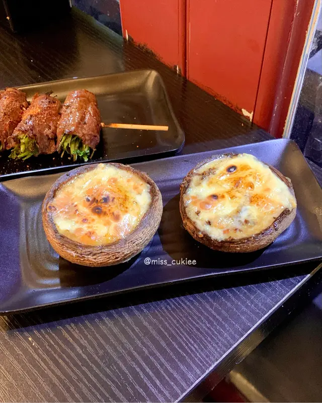 爆醬芝士大啡菇