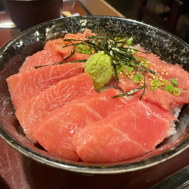 藍鰭吞拿魚大腩&魚腩蓉丼