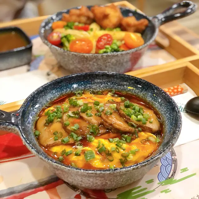 日式滑蛋叉燒飯