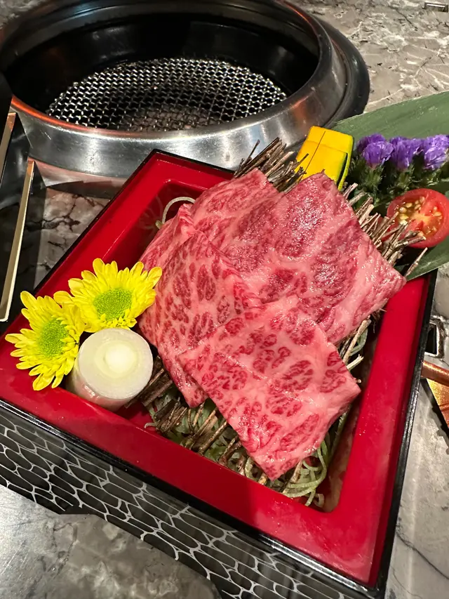 大阪城和牛4點盛合