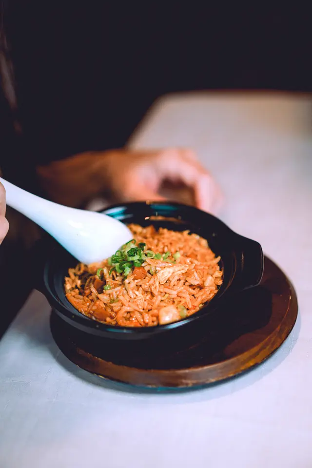 窩燒鮑魚粒瑤柱燴飯