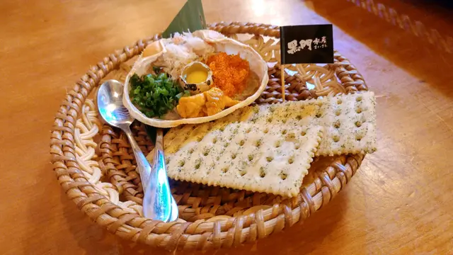 海膽蟹味噌甲羅燒