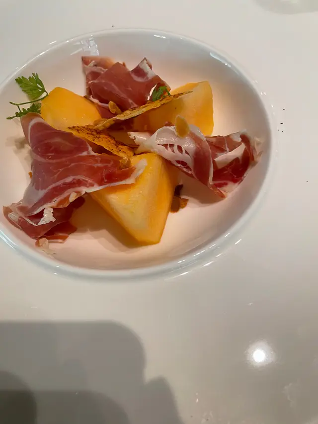 西班牙白毛豬火腿,哈密瓜