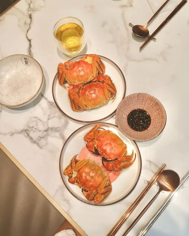 清蒸大閘蟹