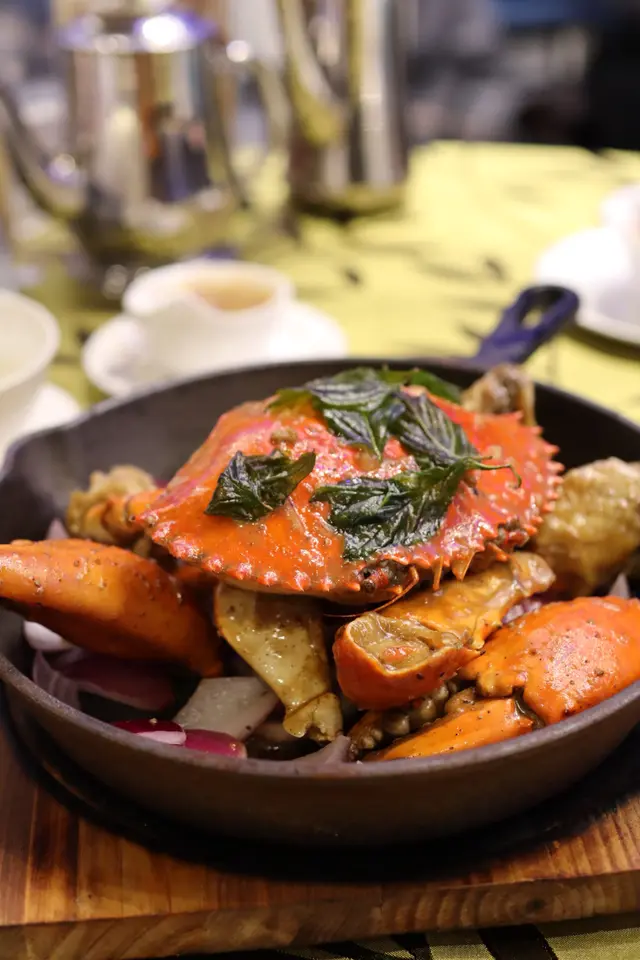 招牌胡椒焗大肉蟹