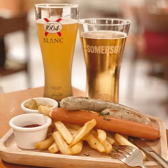 德國腸拼盤小食