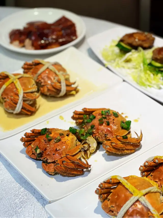 油鹽焗大閘蟹