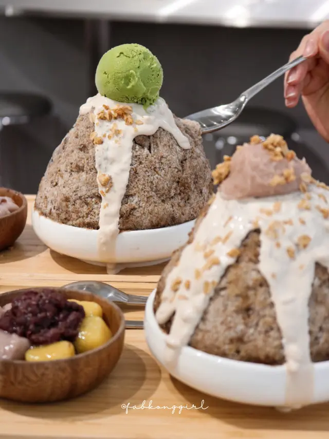 抹茶燕世雪花盛盤