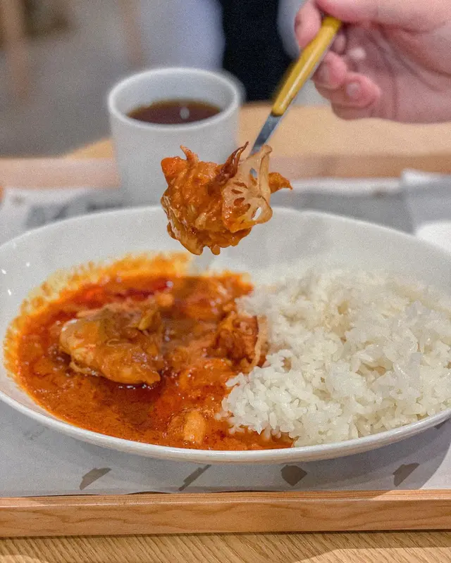 和風番茄咖喱雞飯