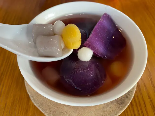 薑湯紫薯、雙丸