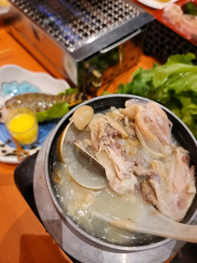 大蜆 人參雞湯
