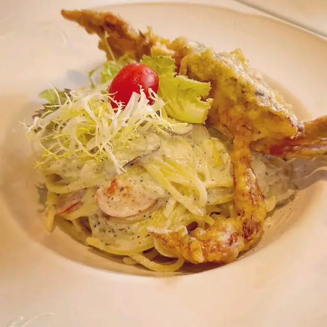 軟殼蟹黑松露意大利粉